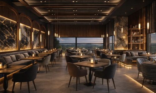 Elegancka restauracja a la carte w obiekcie Larix Prime Świeradów-Zdrój